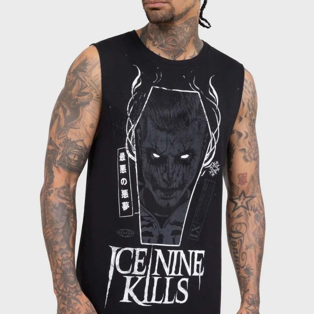 Killstar a grave mistake vest ice nine kills goth alternative XS